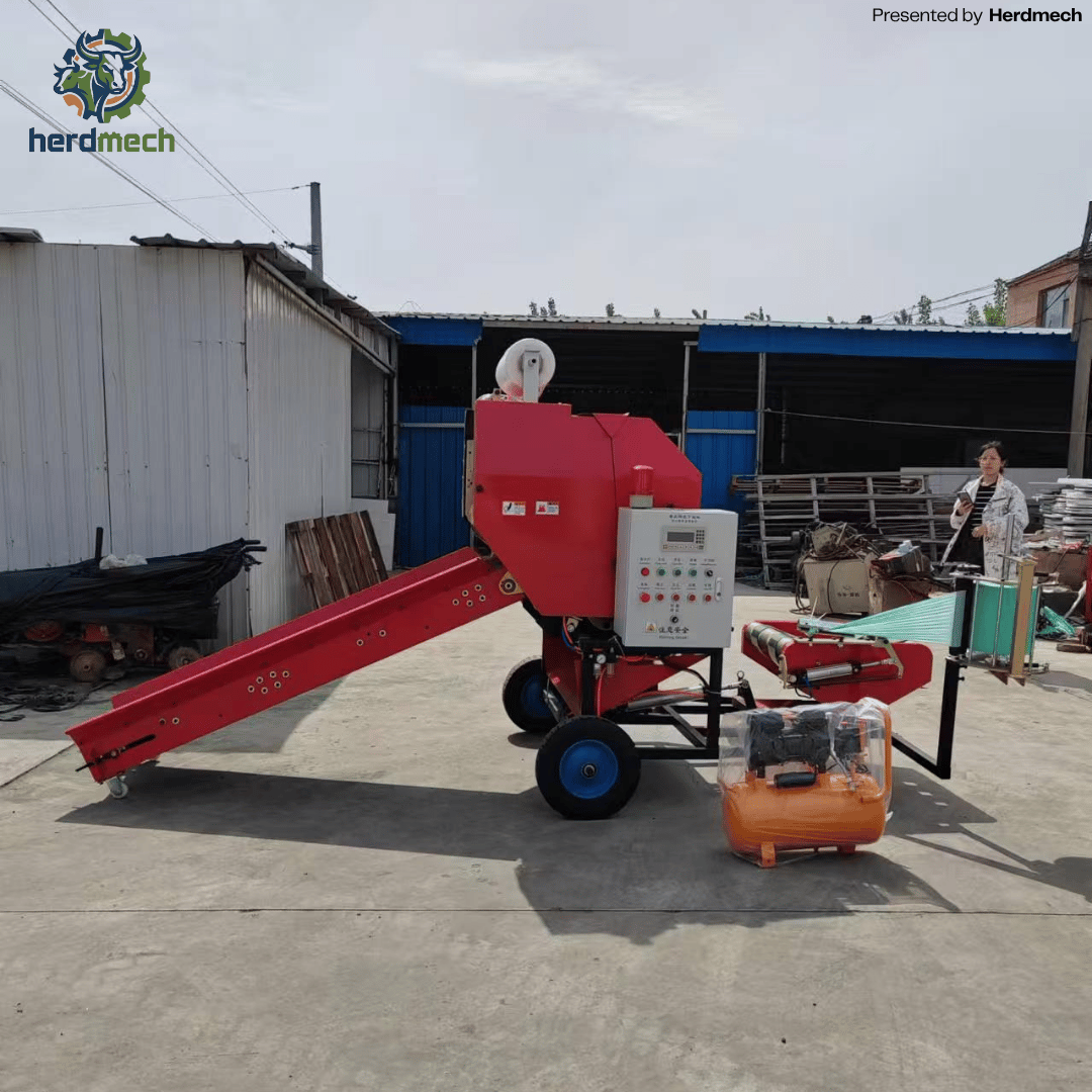 9YDB-55 Automatic Round Silage Baler and Wrapper Machine