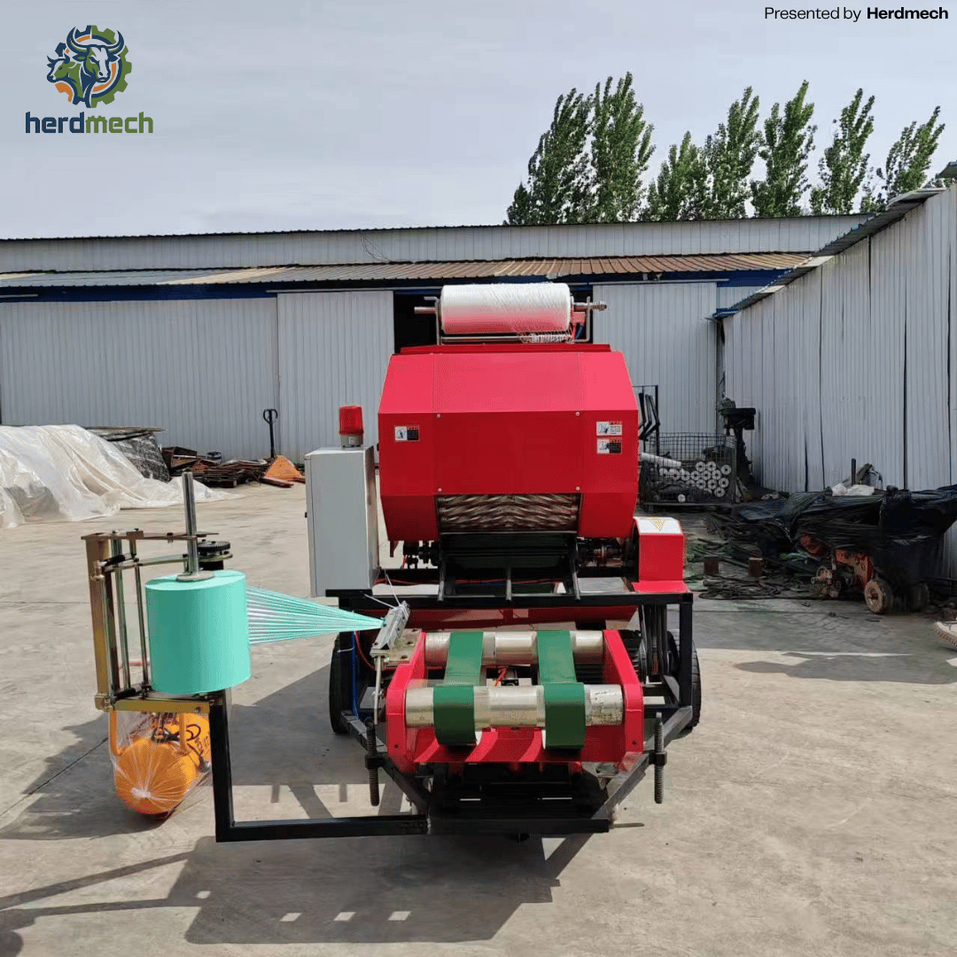 9YDB-55 Automatic Round Silage Baler and Wrapper Machine
