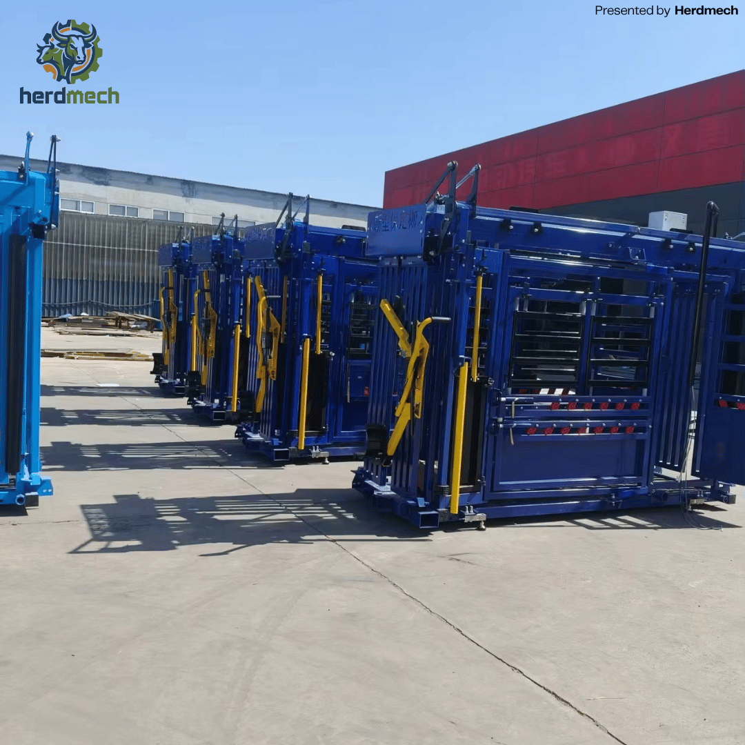 Heavy Duty Cattle Crush (BDJ-138) - High-Strength Steel Livestock Handling Chute