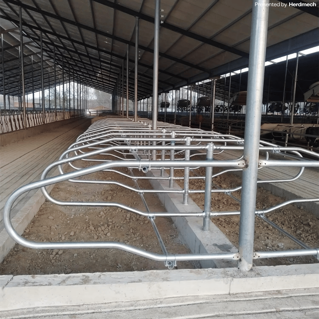 Cow Cubicle Partitions | Single Row Free Stall System