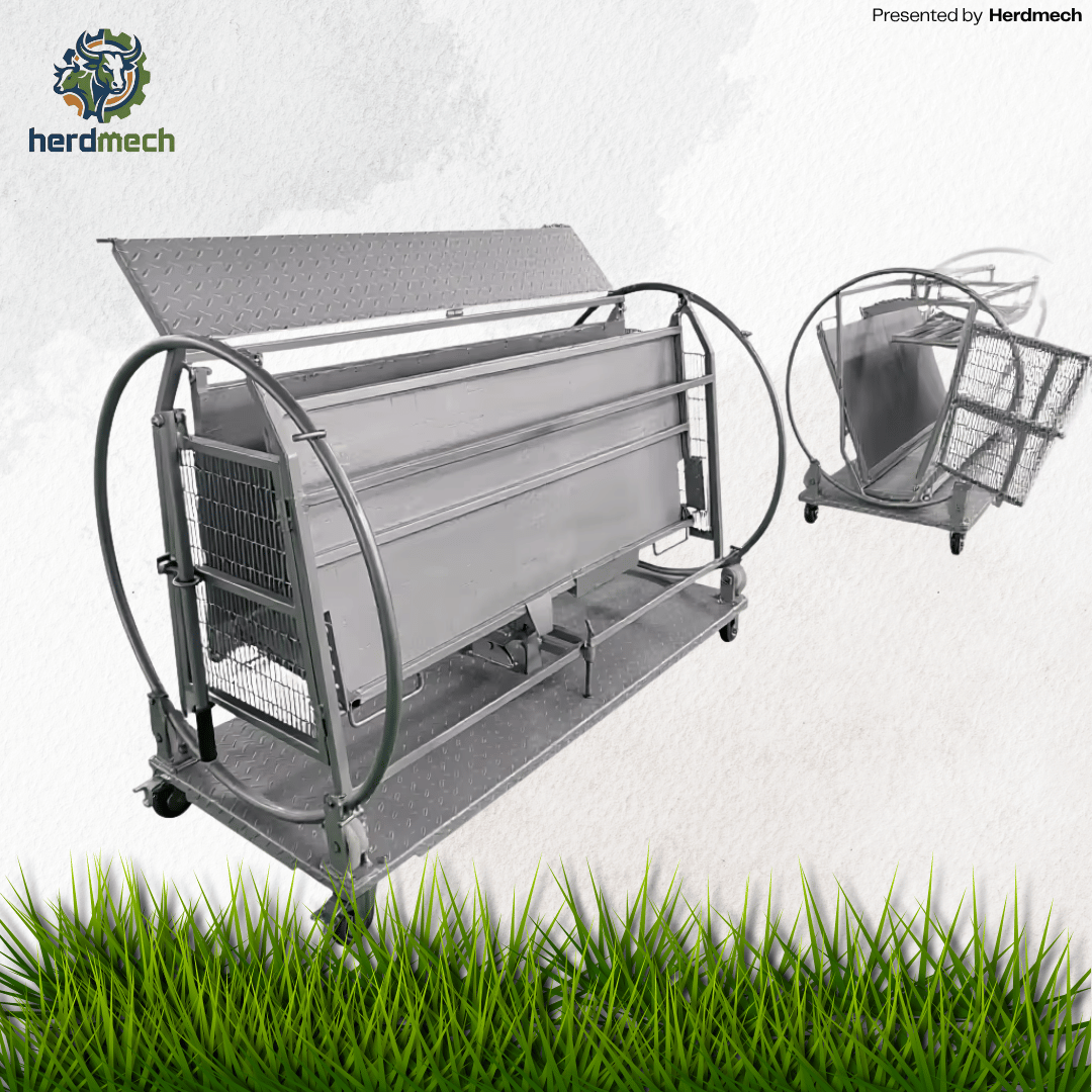 Goat Hoof Trimming Stand – Adjustable Stainless Steel Flip Table
