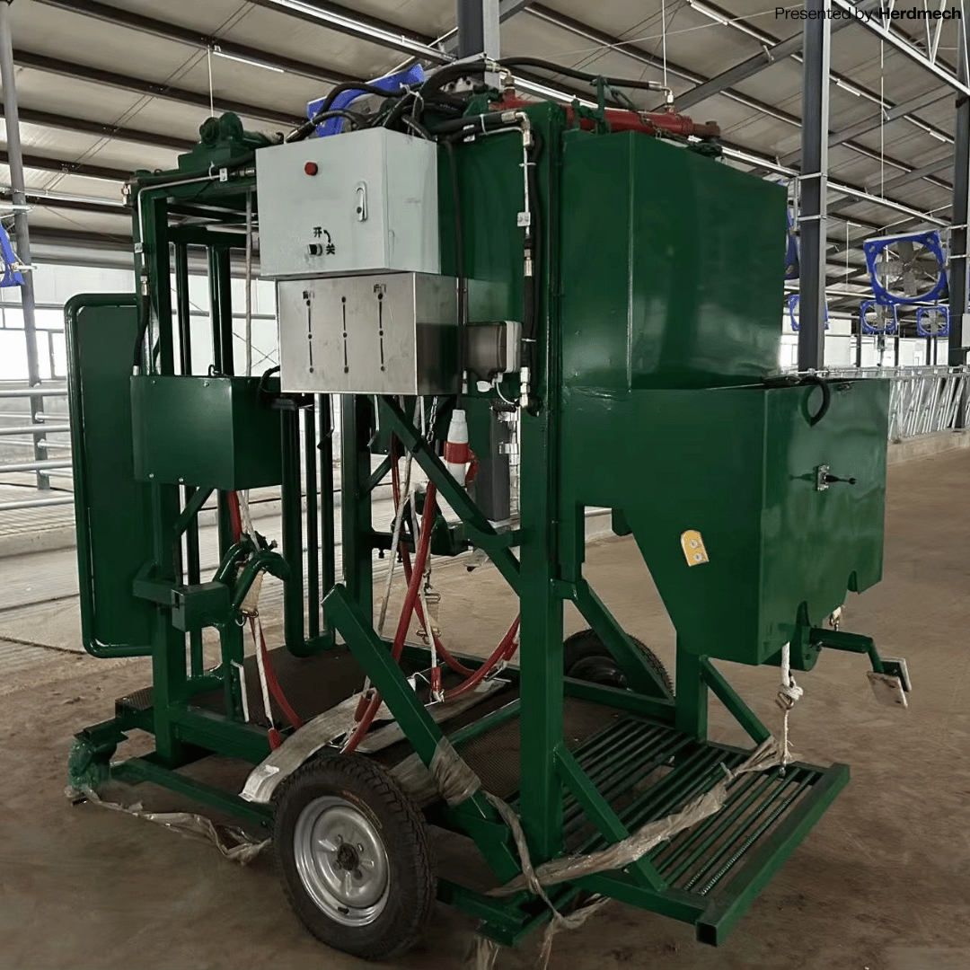 1200KG Cattle Hoof Trimming Chute – Electric Motor & Adjustable Front Door