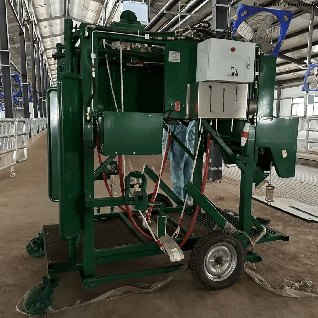 1200KG Cattle Hoof Trimming Chute – Electric Motor & Adjustable Front Door