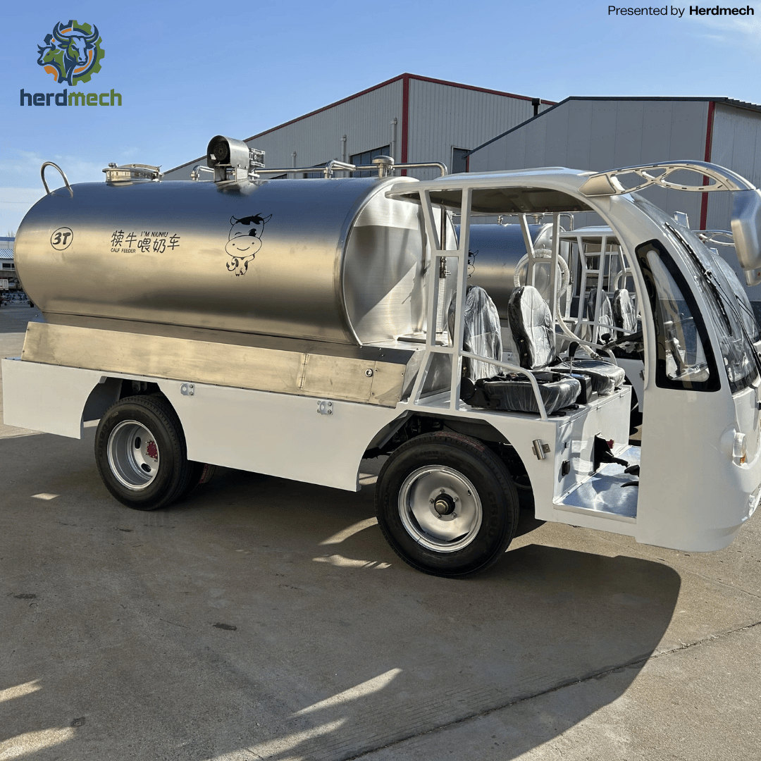 3000L Electric Milk Taxi Calf Milk Feeder | Stainless Steel