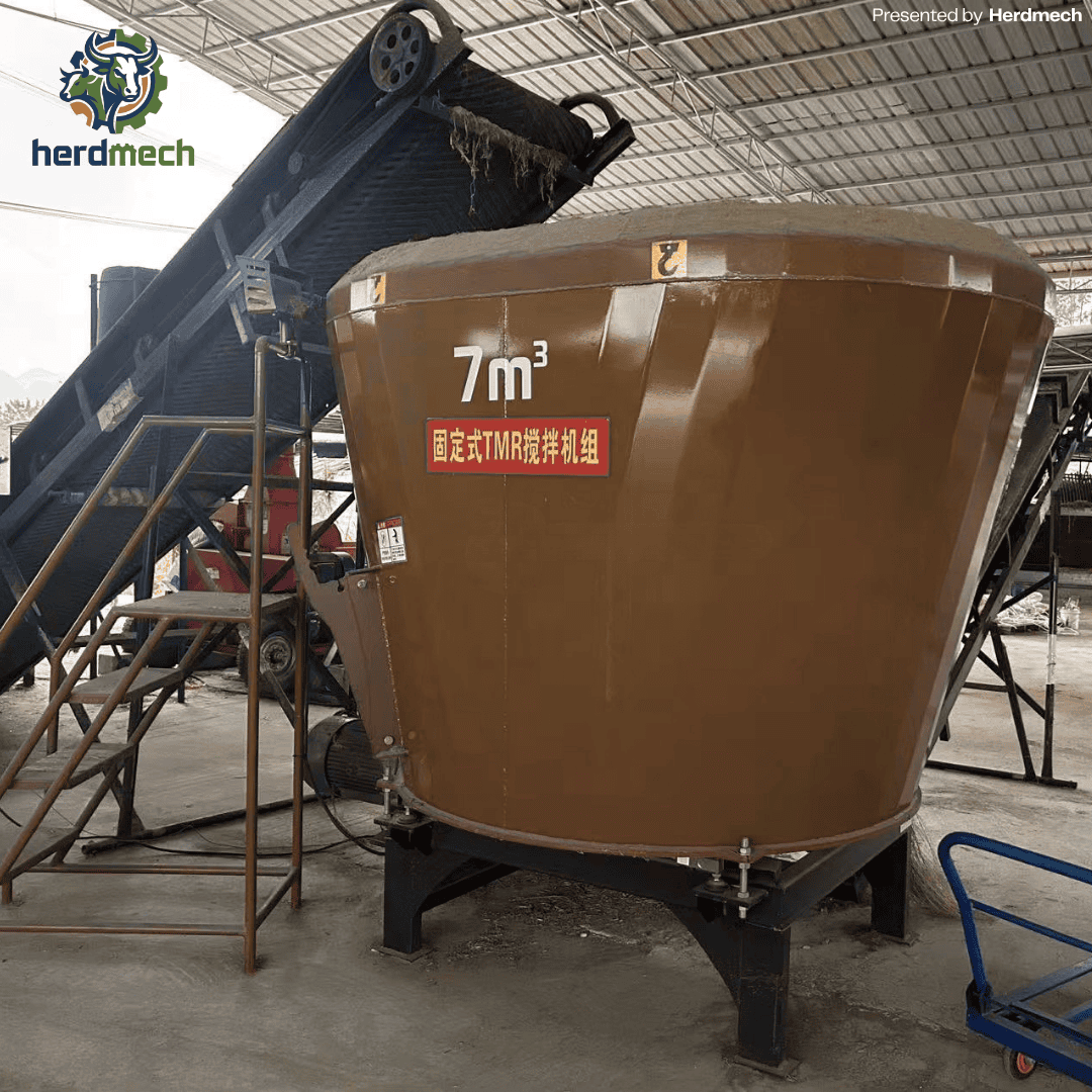 7-8CBM Stationary TMR Mixing Station (Model: 9JGL-07/08)