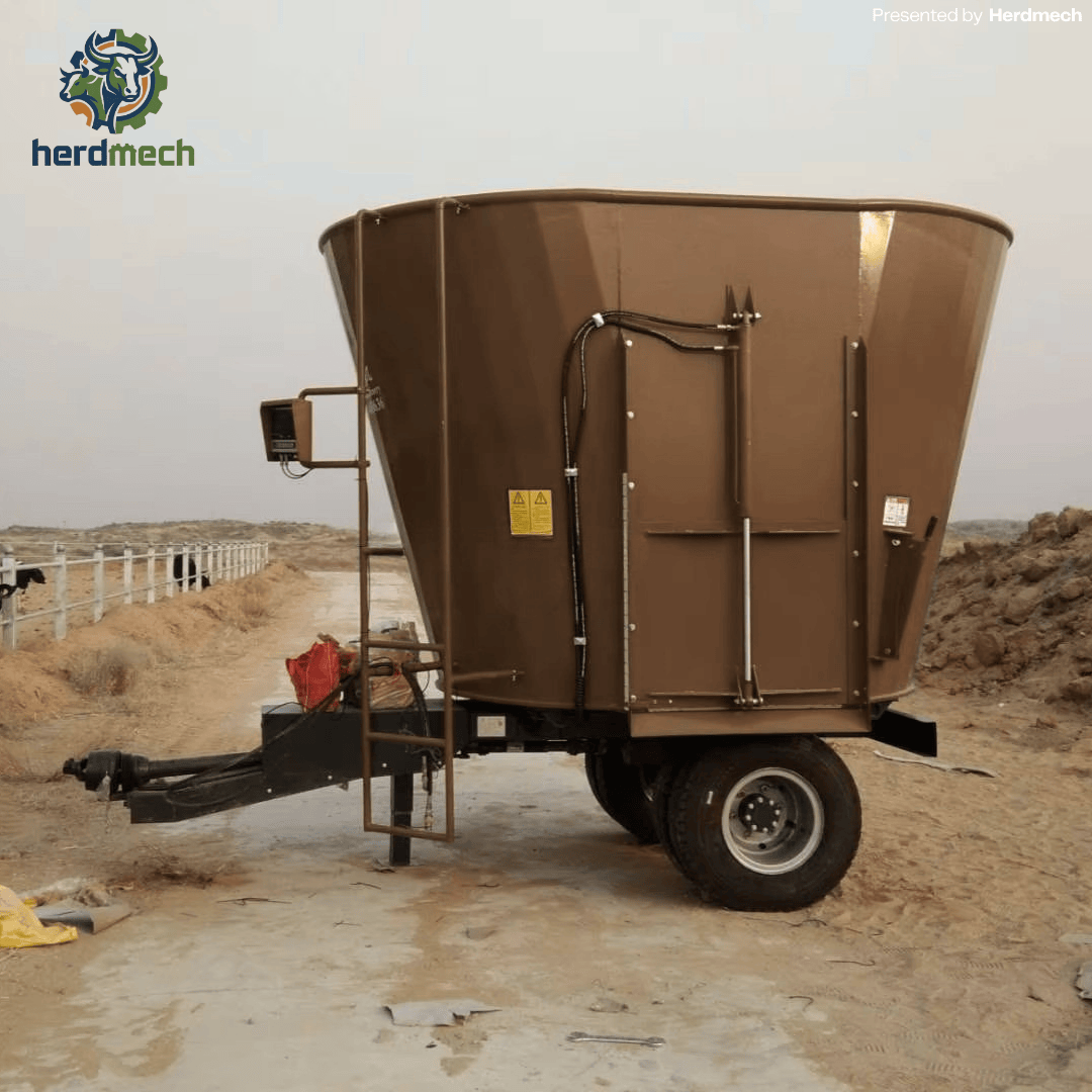 6m³ Trailed TMR Mixer: Compact Agility for Small to Mid-Sized Farms