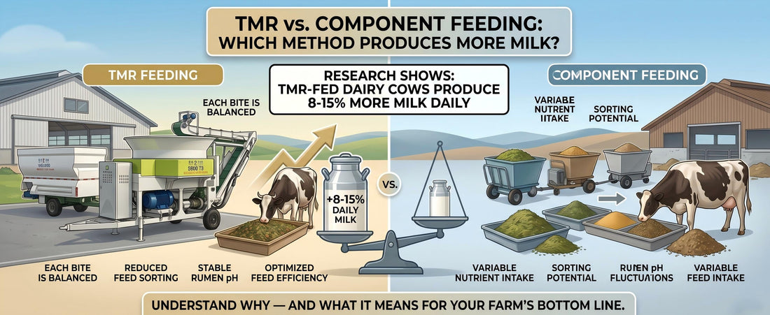 TMR vs. component feeding: which method produces more milk?