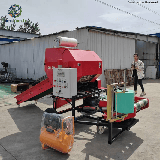 9YDB-55 Automatic Round Silage Baler and Wrapper Machine