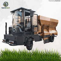 10CBM Cubicle Bedding Spreader | PL Series Hammer-Type with Auger System