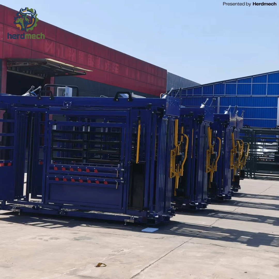 Heavy Duty Cattle Crush (BDJ-138) - High-Strength Steel Livestock Handling Chute