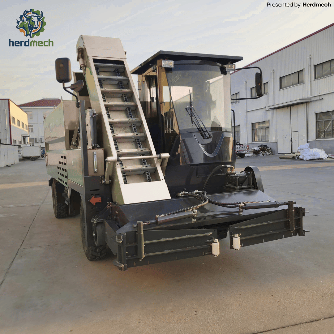 Manure Cleaning Truck | Models QF-08 — Yuchai-Powered Manure Collection Machine