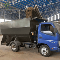 8CBM TMR Feed Distribution (Model: 9JSL-8) With Diesel Energy