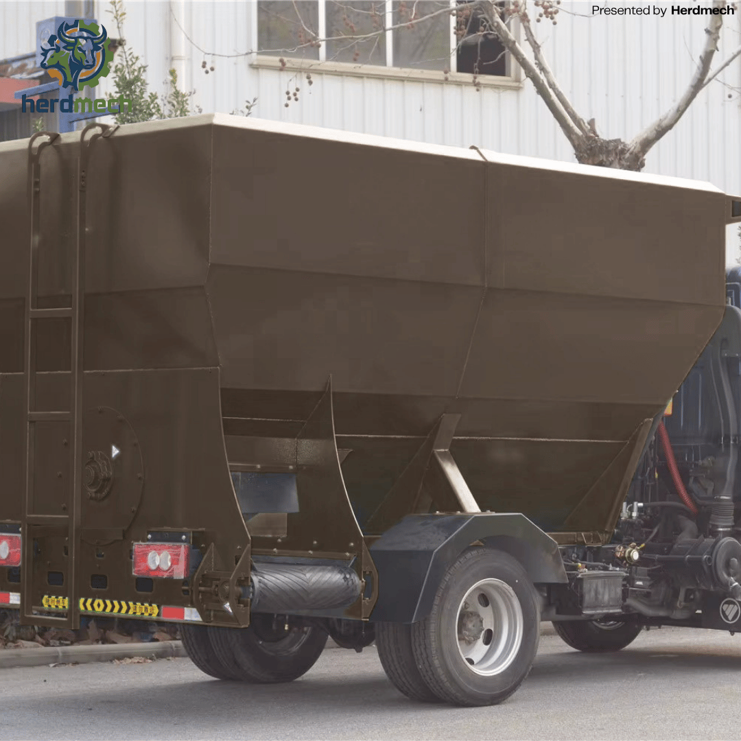8CBM TMR Feed Distribution (Model: 9JSL-8) With Diesel Energy