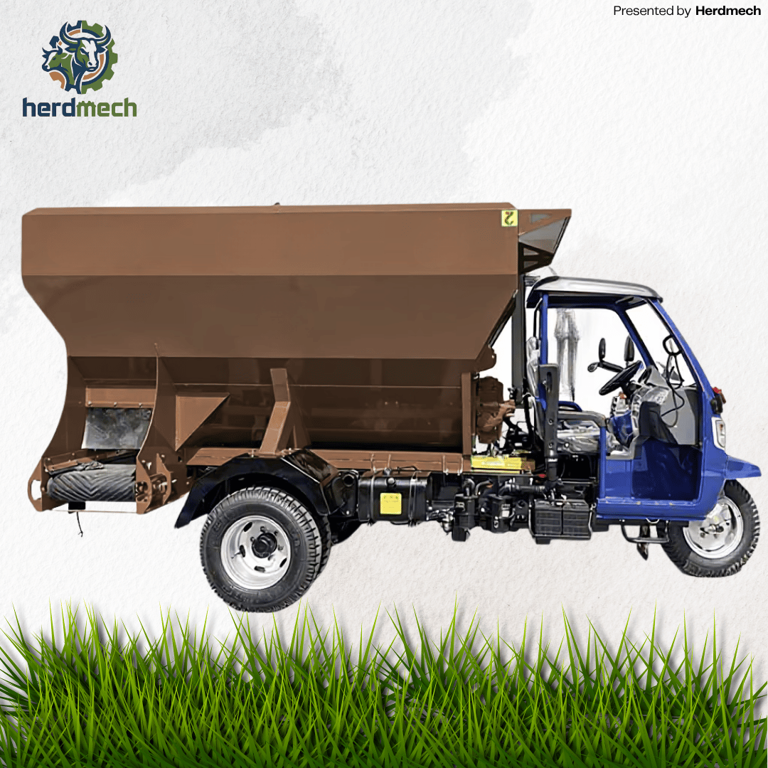 6CBM TMR Feed Distribution (Model: 9JSL-6) With Diesel Energy