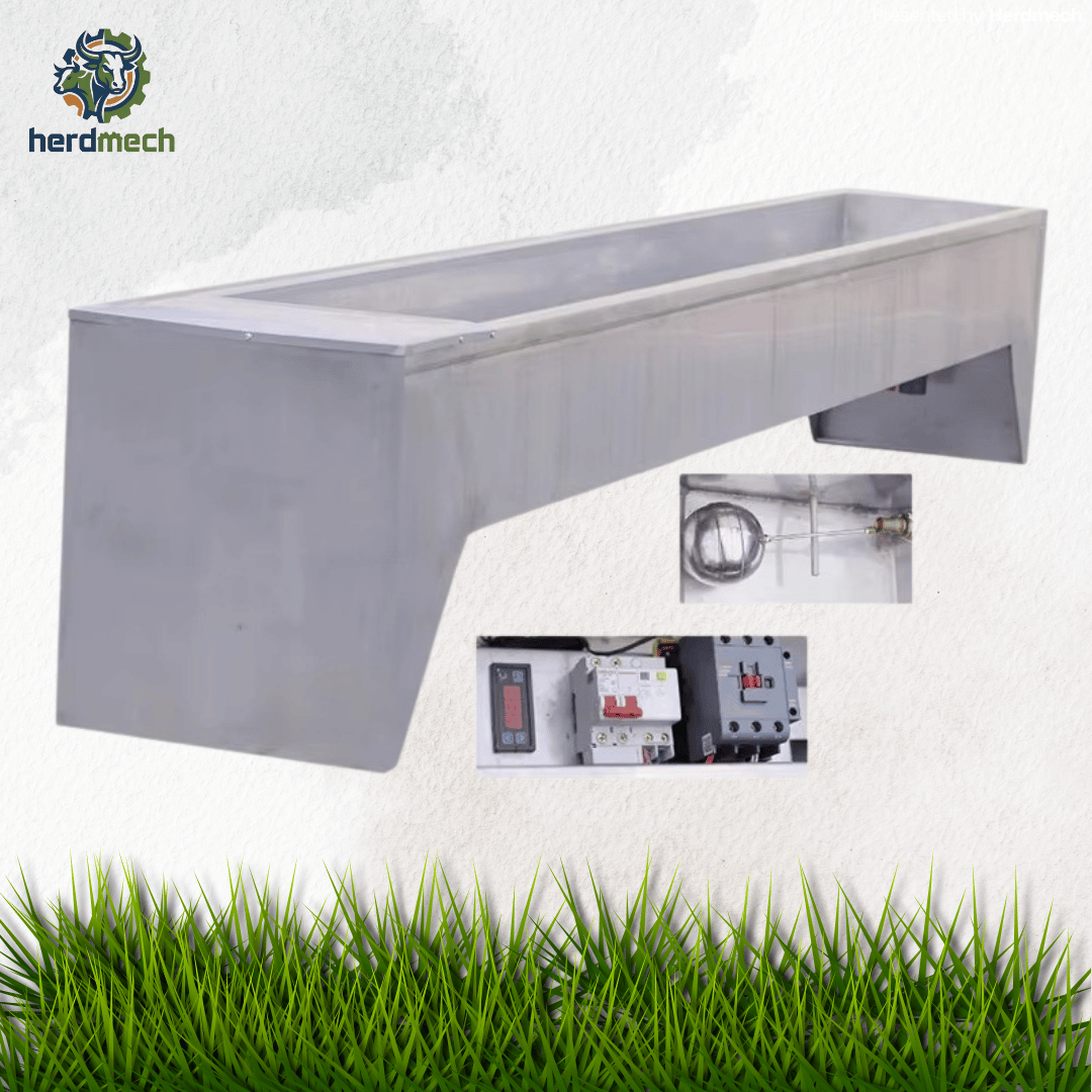 Heating Water Trough | Stainless Steel Auto-Refill Livestock