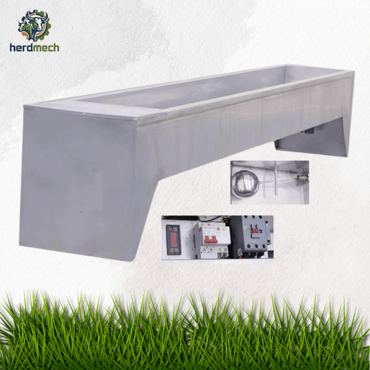 Heating Water Trough | Stainless Steel Auto-Refill Livestock