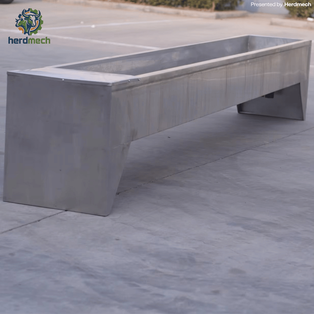 Heating Water Trough | Stainless Steel Auto-Refill Livestock
