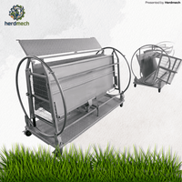 Goat Hoof Trimming Stand – Adjustable Stainless Steel Flip Table