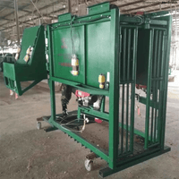 1200KG Cattle Hoof Trimming Chute – Electric Motor & Adjustable Front Door