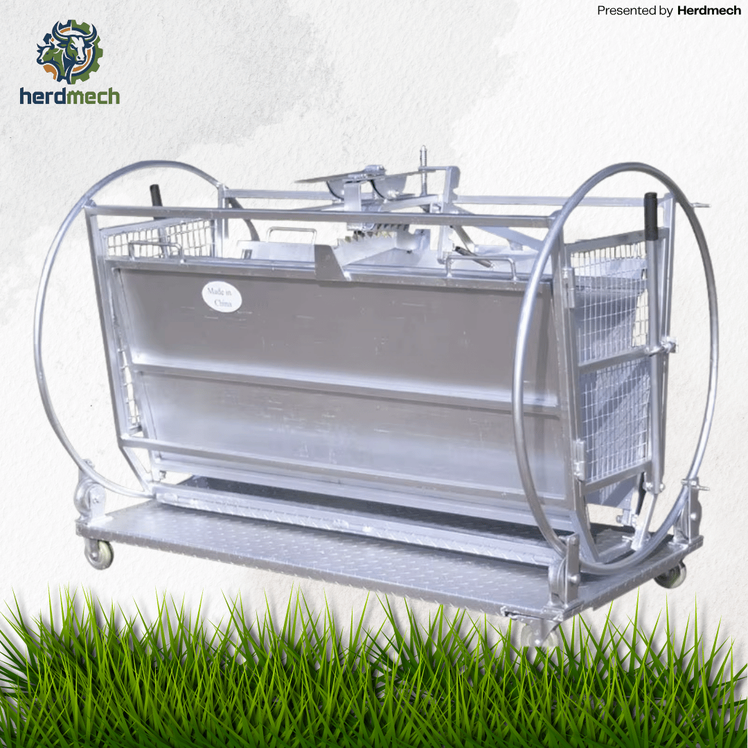 Goat Hoof Trimming Stand – Adjustable Stainless Steel Flip Table