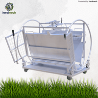 Goat Hoof Trimming Stand – Adjustable Stainless Steel Flip Table