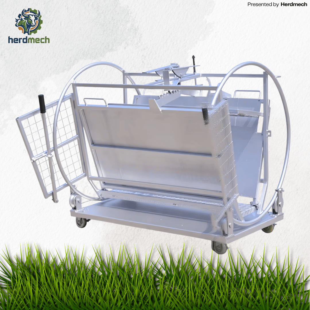 Goat Hoof Trimming Stand – Adjustable Stainless Steel Flip Table