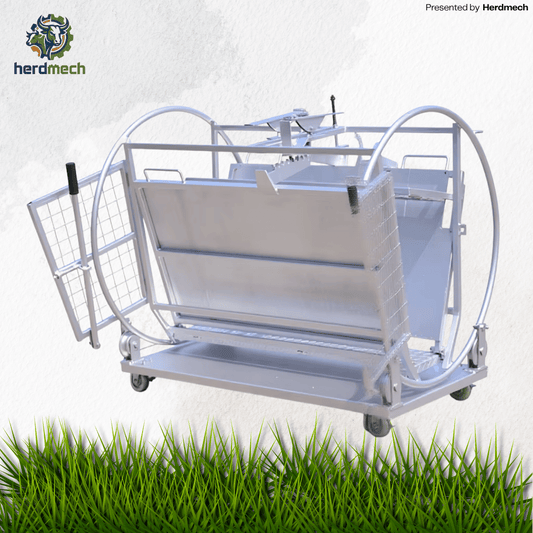 Goat Hoof Trimming Stand – Adjustable Stainless Steel Flip Table