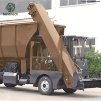 Leftover Feed Collector | 16m³ Diesel-Powered Feed Recovery & Secondary Feeding Machine