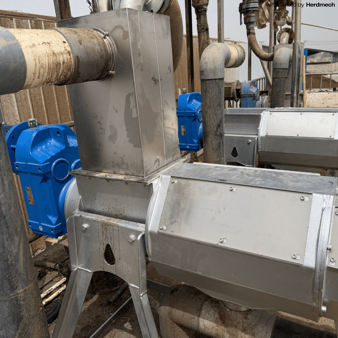 Cow Manure Dewatering Machine | Screw Press Solid-Liquid Separator
