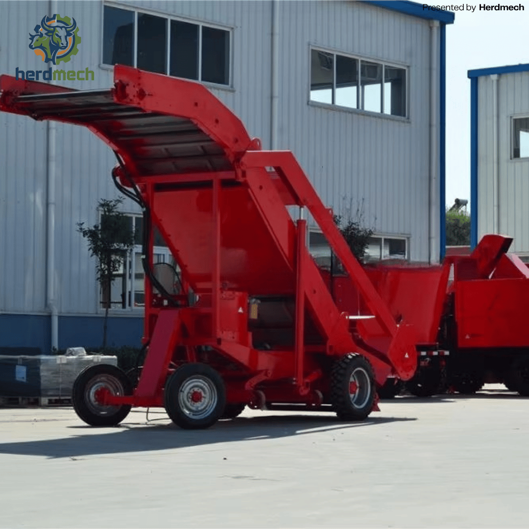 Hydraulic Silage Reclaimer for Feed Making | 3000 kg/h