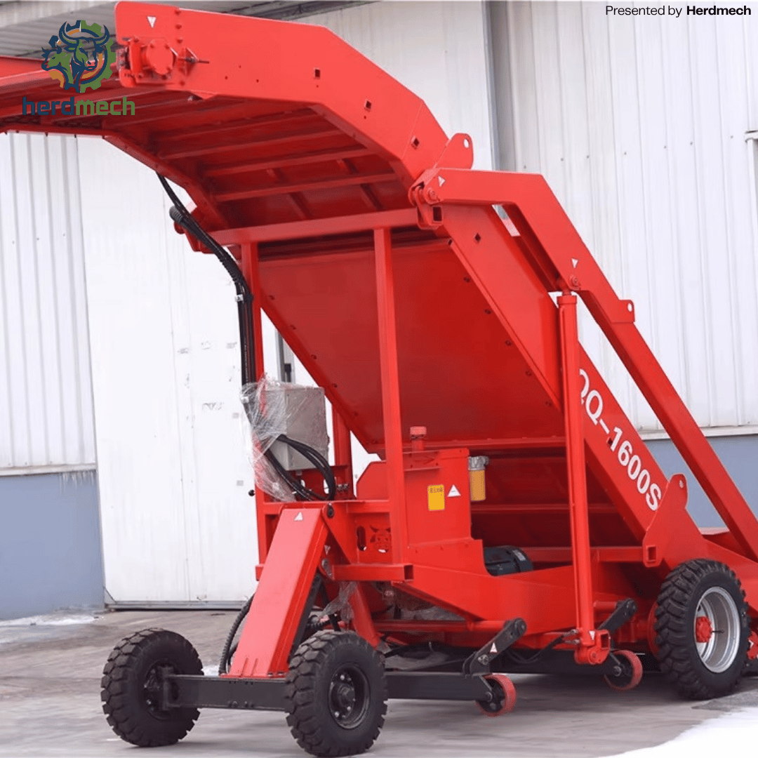 Hydraulic Silage Reclaimer for Feed Making | 3000 kg/h