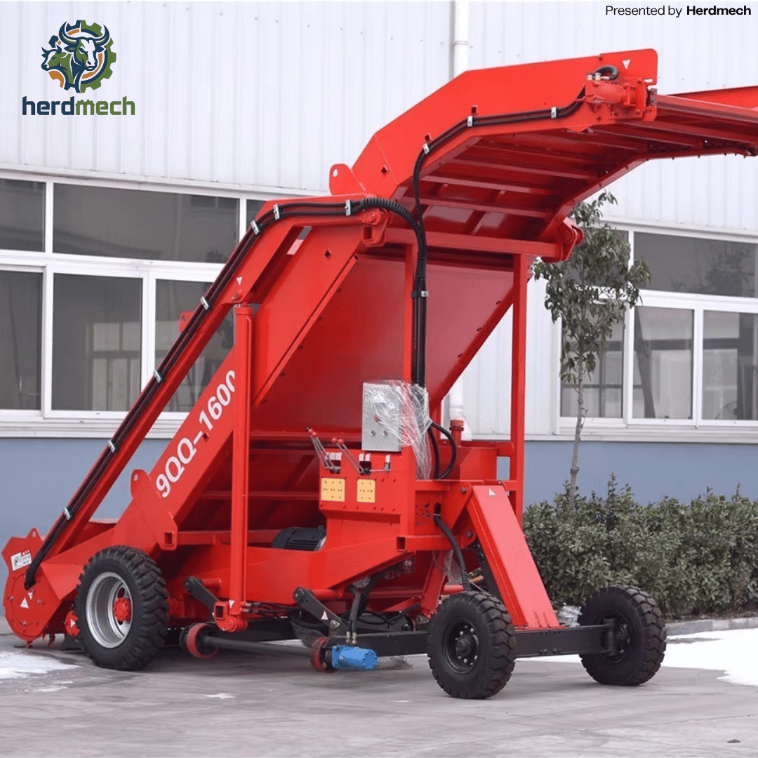 Hydraulic Silage Reclaimer for Feed Making | 3000 kg/h