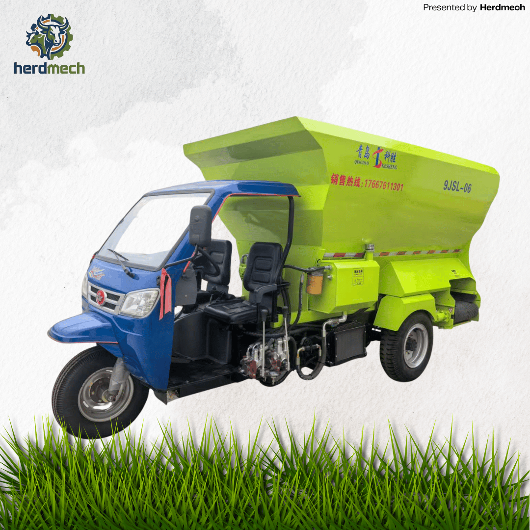 New 6CBM TMR Feed Distribution (Model: 9JSL-6) With Diesel Energy