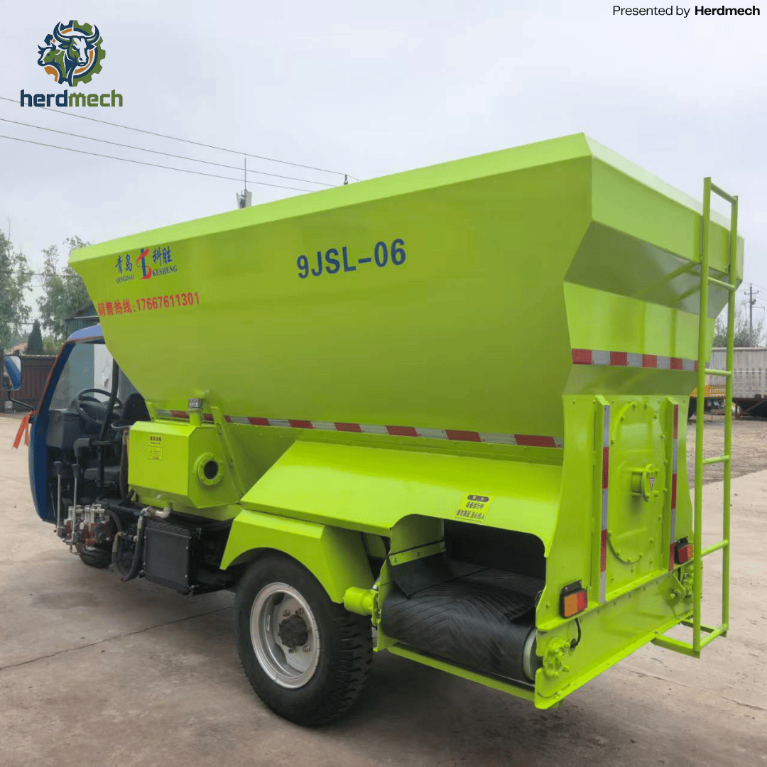 New 6CBM TMR Feed Distribution (Model: 9JSL-6) With Diesel Energy