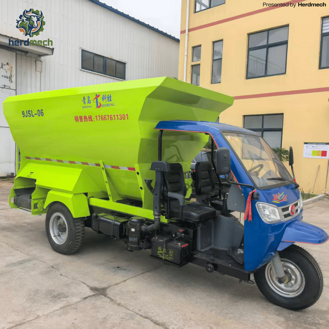 New 6CBM TMR Feed Distribution (Model: 9JSL-6) With Diesel Energy
