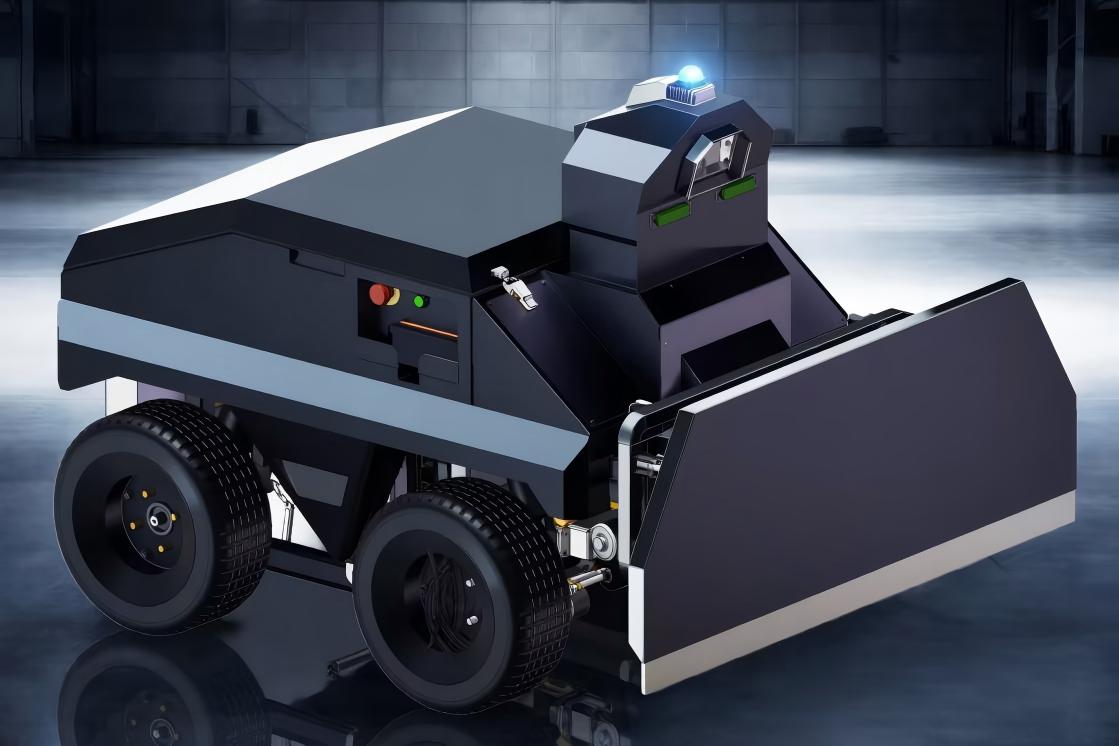 utonomous Feed Pusher Robot for Modern Farms