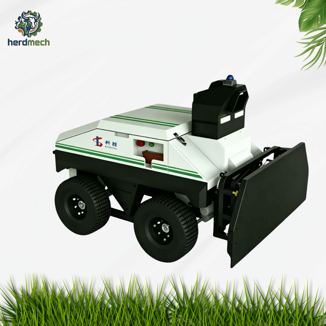 utonomous Feed Pusher Robot for Modern Farms