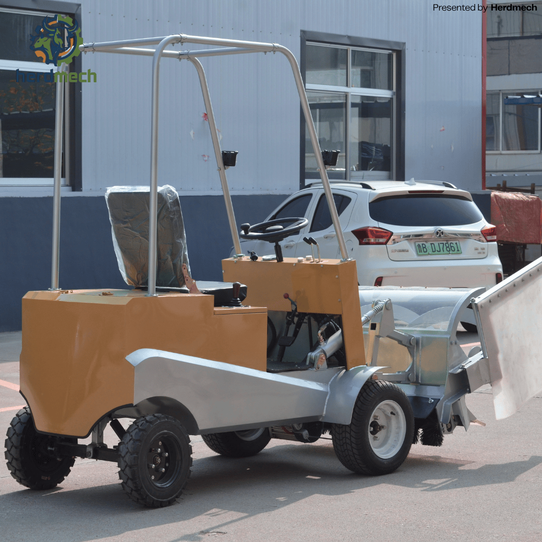 Customized Feed Pusher | Push & Sweep Integrated Livestock Feeding Machine
