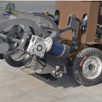 Electric Feed Pusher | Push & Sweep Integrated Livestock Feeding Machine