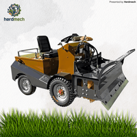 Mini Feed Pusher | Push & Sweep Integrated Livestock Feeding Machine