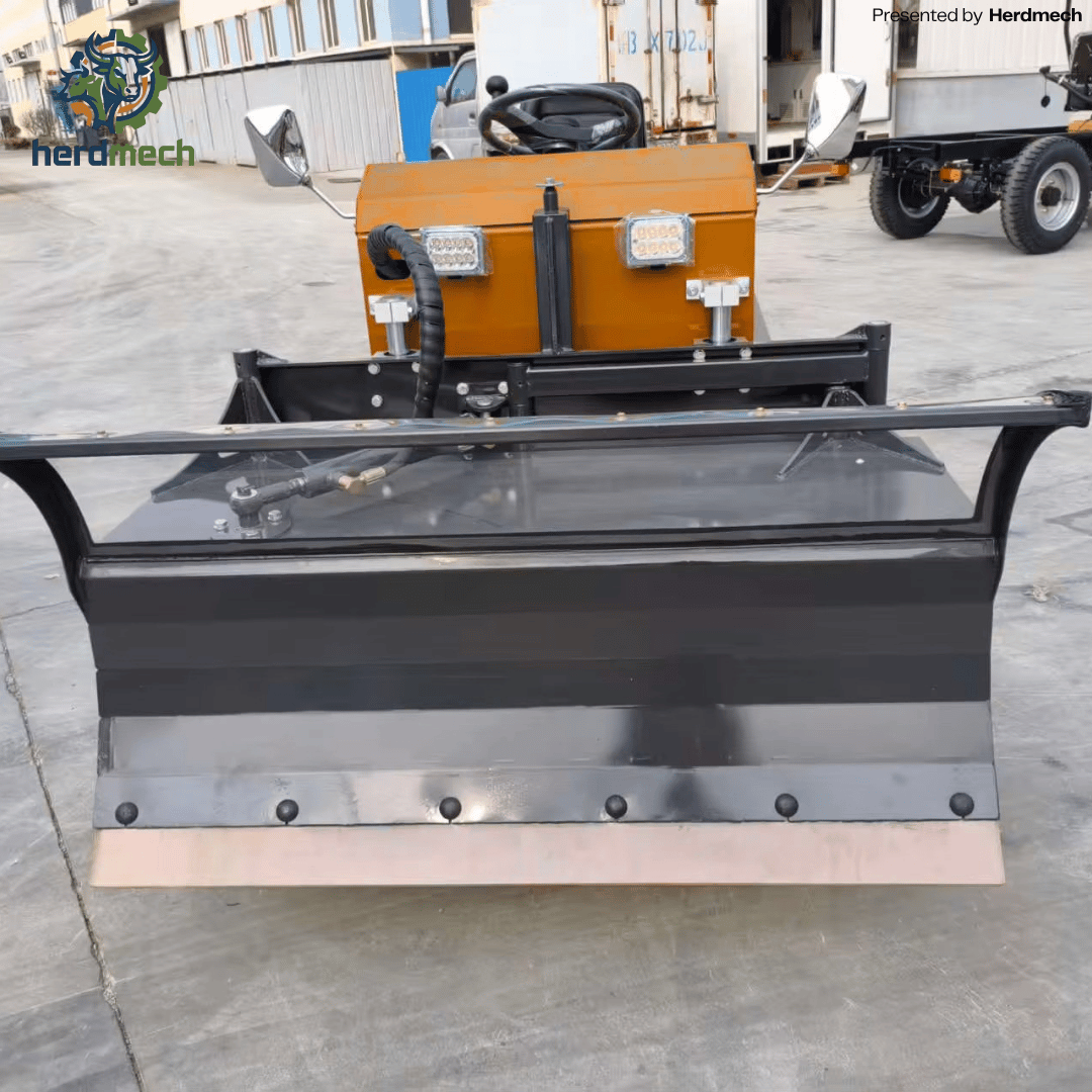 Mini Feed Pusher | Push & Sweep Integrated Livestock Feeding Machine