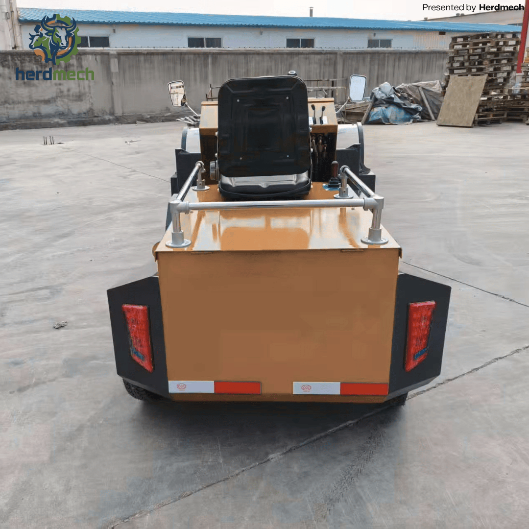 Mini Feed Pusher | Push & Sweep Integrated Livestock Feeding Machine