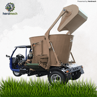 5CBM Self-Propelled TMR Mixers (Model: 9SCL-5) With Loader Bucket and Belt