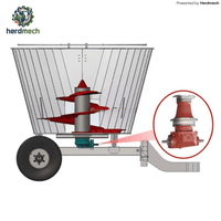 6-30CBM Tractor Trailed TMR Feed Mixer (Model: 9JQL-06/30)