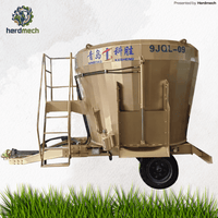 6-30CBM Tractor Trailed TMR Feed Mixer (Model: 9JQL-06/30)
