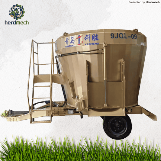 6-30CBM Tractor Trailed TMR Feed Mixer (Model: 9JQL-06/30)