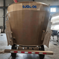 6-30CBM Tractor Trailed TMR Feed Mixer (Model: 9JQL-06/30)