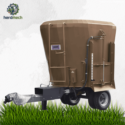 6m³ Trailed TMR Mixer: Compact Agility for Small to Mid-Sized Farms