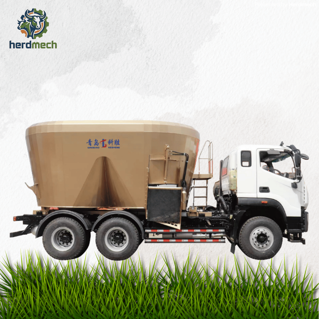 16-24CBM Truck Mounted TMR Feed Mixer (Model: 9JCL-16/24)